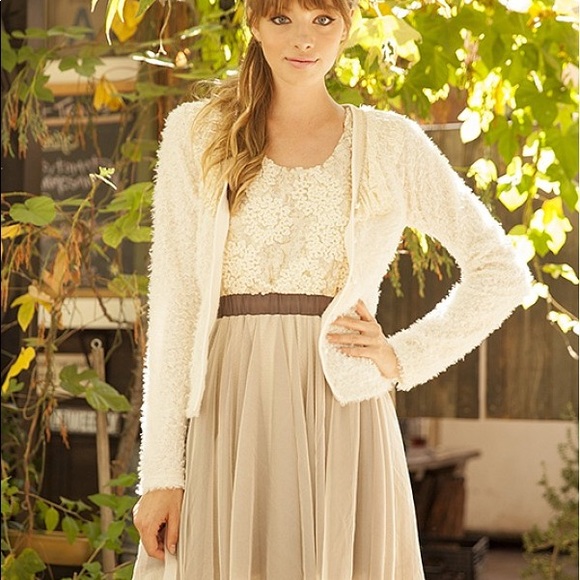 NWT ryu cardi top beaded lace Romantic - Picture 4 of 4